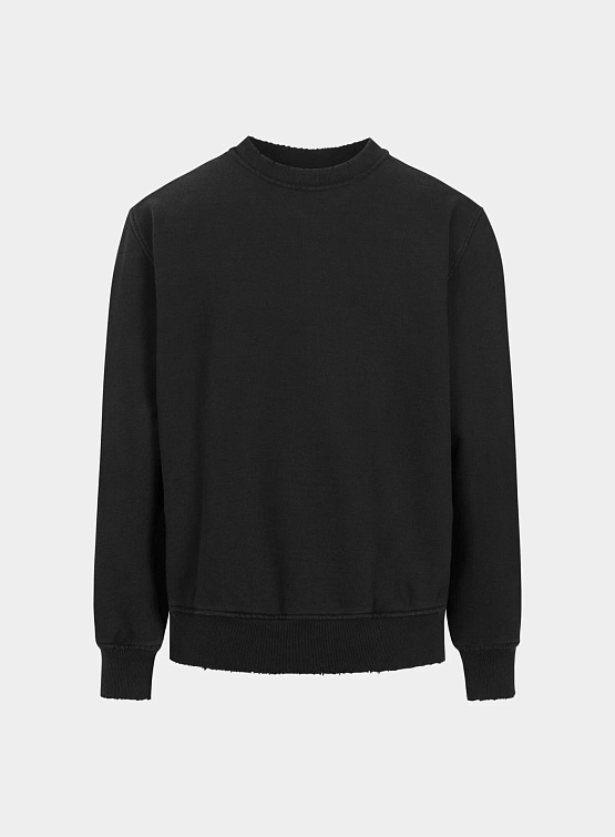 Свитшот Han Kjøbenhavn Distressed Crew Black