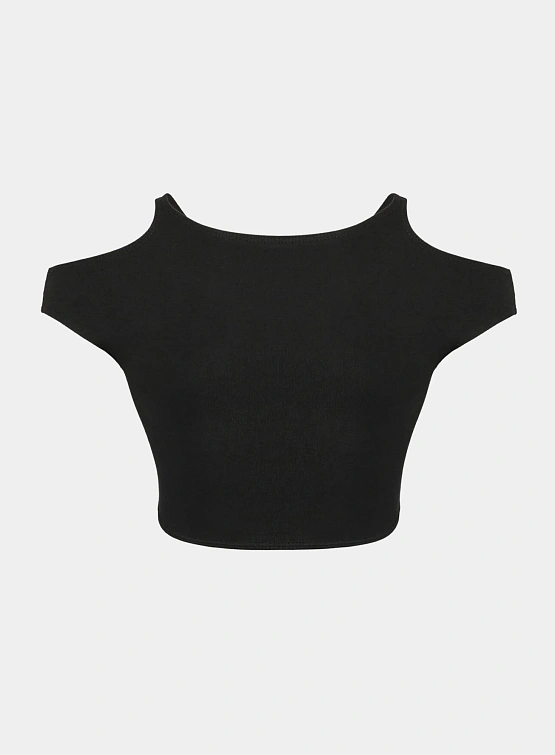 Женский топ XSAI Holey Top Dusty Black