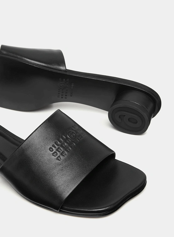 Женские сандалии MM6 Maison Margiela Anatomic Black