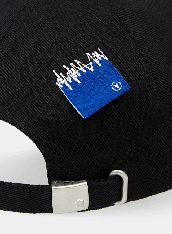 Кепка ADERERROR Sig; BL Tag Cap 03 Black