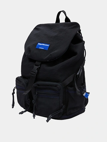 Рюкзак ADERERROR Significant Tag Backpack 01 Black