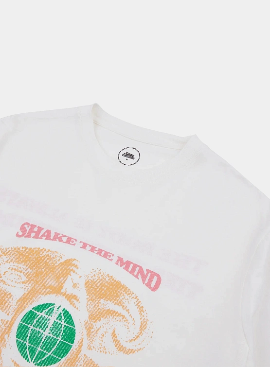 Лонгслив ACMH Shake The Mind LS Off White