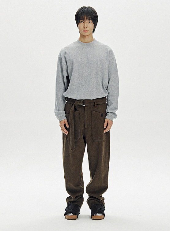 Лонгслив FrizmWORKS Regular Mock Gray