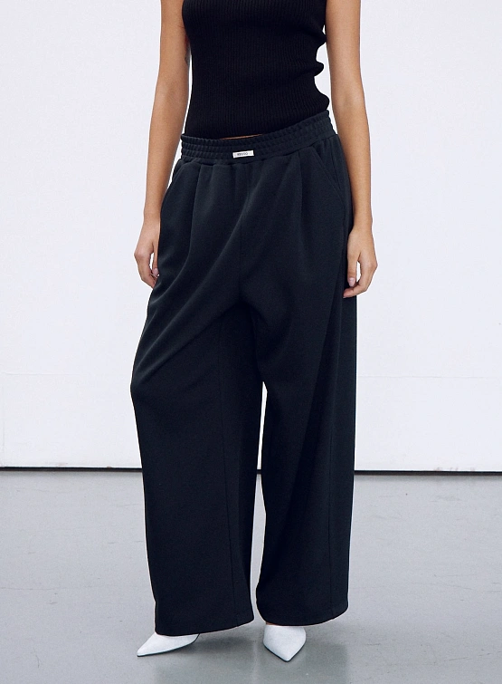 Женские брюки Recto Tricot Double Wide Training Pants Black