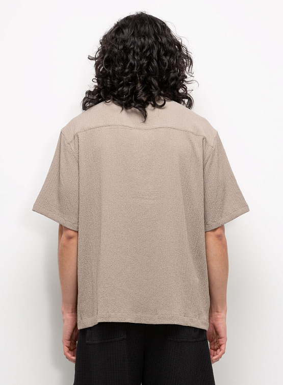Рубашка Heresy Crinkle Shirt Biscuit