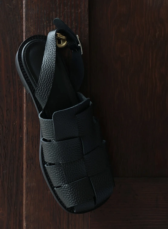 Женские сандалии EPINGLER Cube Shrunken Black