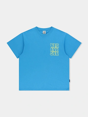 Футболка YESEYESEE C-Logo Tee Sky Blue