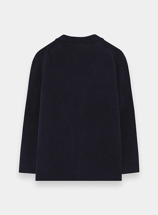 Кардиган C.P. Company Cotton Chenille Buttoned Nightshade