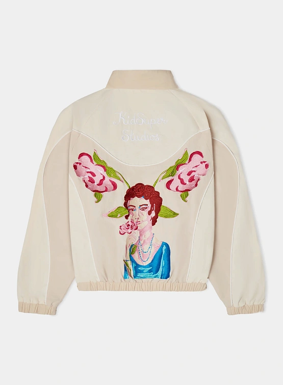 Олимпийка KidSuper Brooklyn Botanics Tracksuit Top Cream