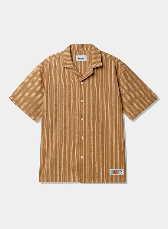 Рубашка Butter Goods Vacation S/S Shirt Brown