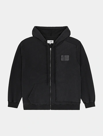 Зип-худи MM6 Maison Margiela Zip Up Logo Black
