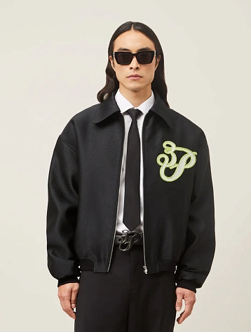 Куртка 3.PARADIS Relieve Doves Varsity Black