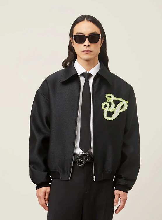 Куртка 3.PARADIS Relieve Doves Varsity Black