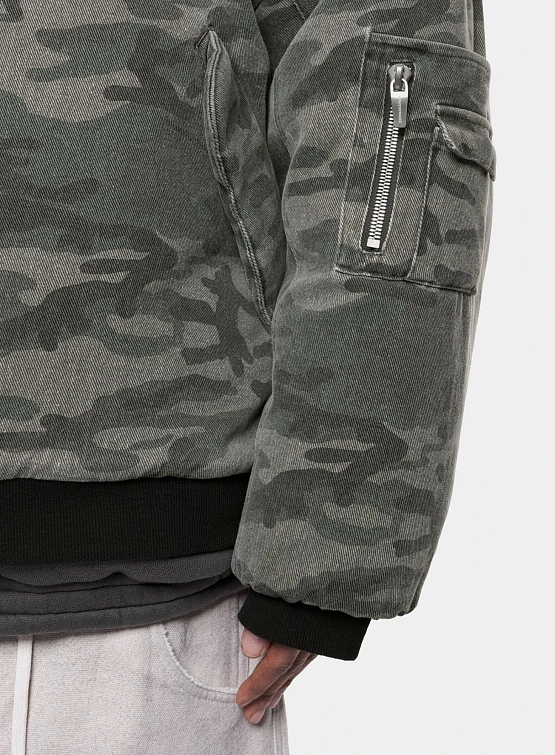 Бомбер ARNODEFRANCE Camo Bomber Woodland