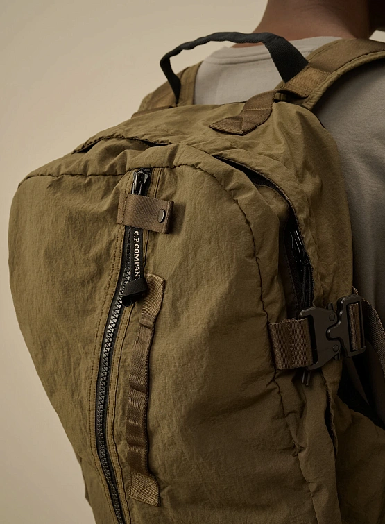 Рюкзак C.P. Company Plain Paper Touch Travel Ivy Green