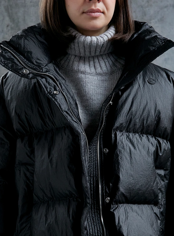 Женский пуховик Recto Shining Jumper Black
