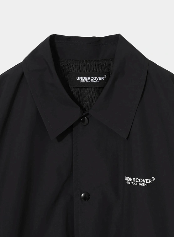 Овершот UNDERCOVER Nylon Coach Jacket Black
