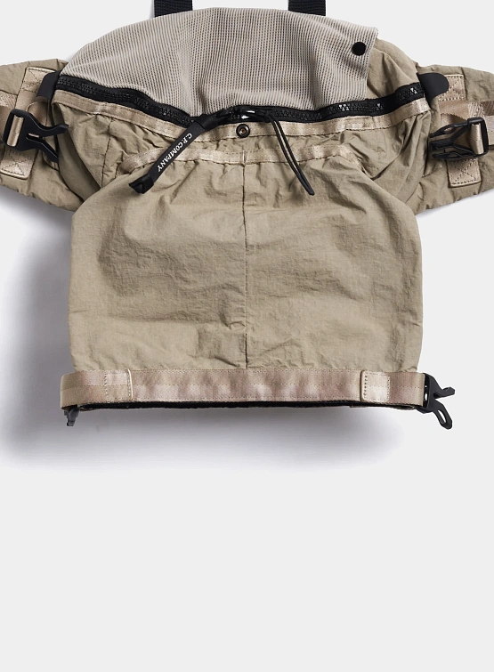 Сумка C.P. Company Plain Paper Touch Logo Vintage Khaki