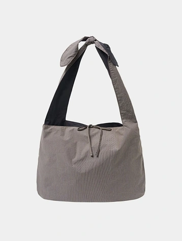 Сумка AMOMENTO Stripe Large Shoulder Grey