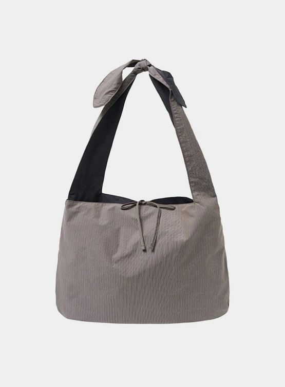 Сумка AMOMENTO Stripe Large Shoulder Grey