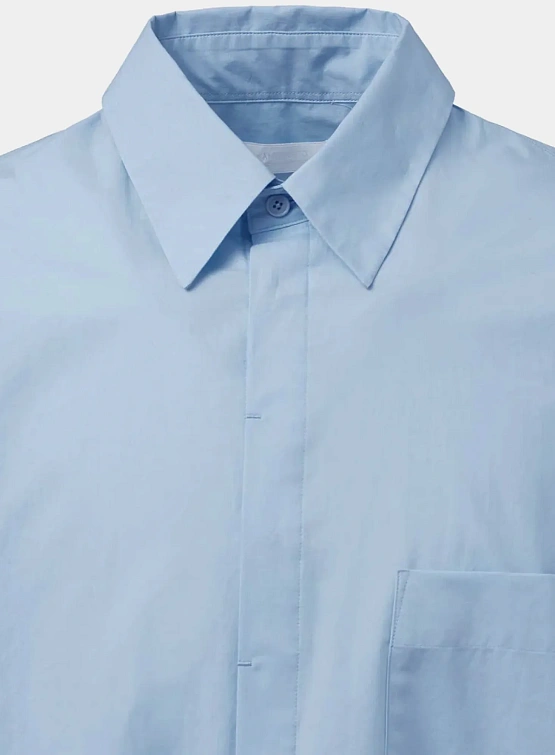 Женская рубашка AMOMENTO Oversized Shirts Light Blue