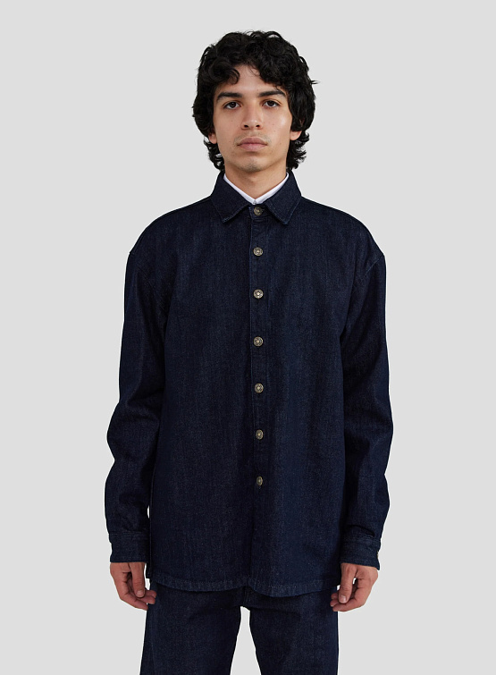 Овершот 424 DENIM SHIRT NAVY