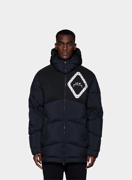 Пуховик A-COLD-WALL* Panelled Down Jacket Black
