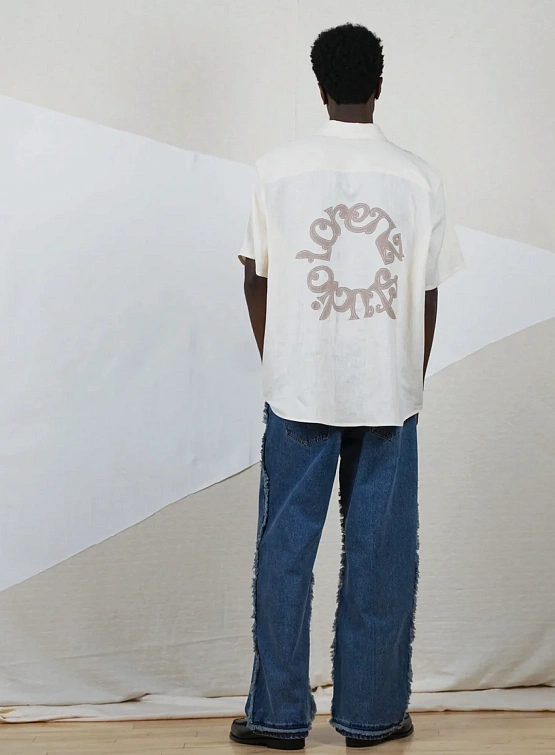 Джинсы lorenz Rico Fringe Denim Pant Blue