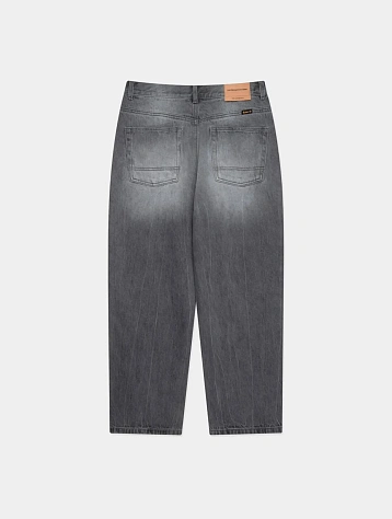 Джинсы LMC Washed Stitch Denim Wide Grey
