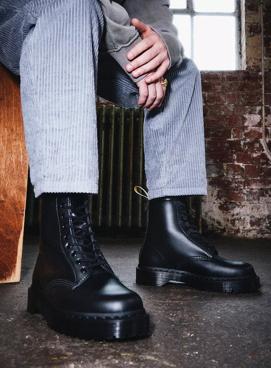 Ботинки Dr. Martens Vegan 1460 Bex Mono Lace Up Black