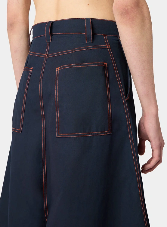 Брюки Sunnei Cavallo Basso Mid Washed Denim