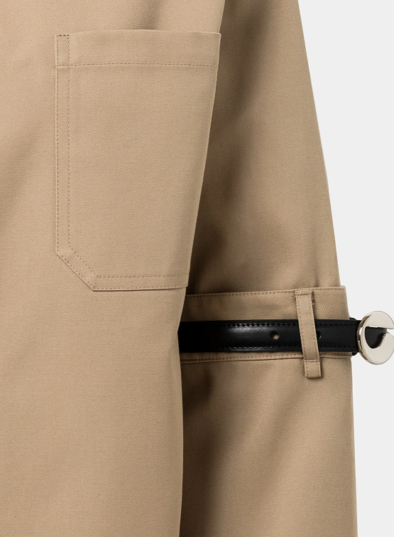 Овершот Coperni Open Elbow Jacket Beige