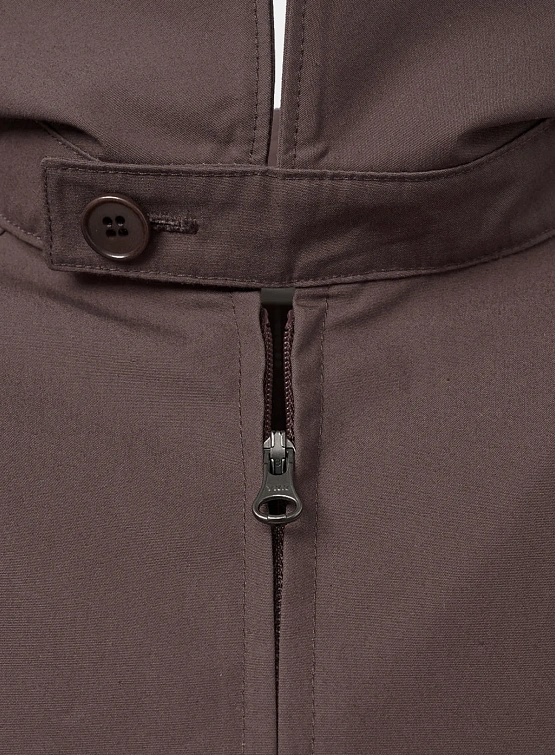 Овершот AMOMENTO Raglan Oversized Zip-Up Burgundy