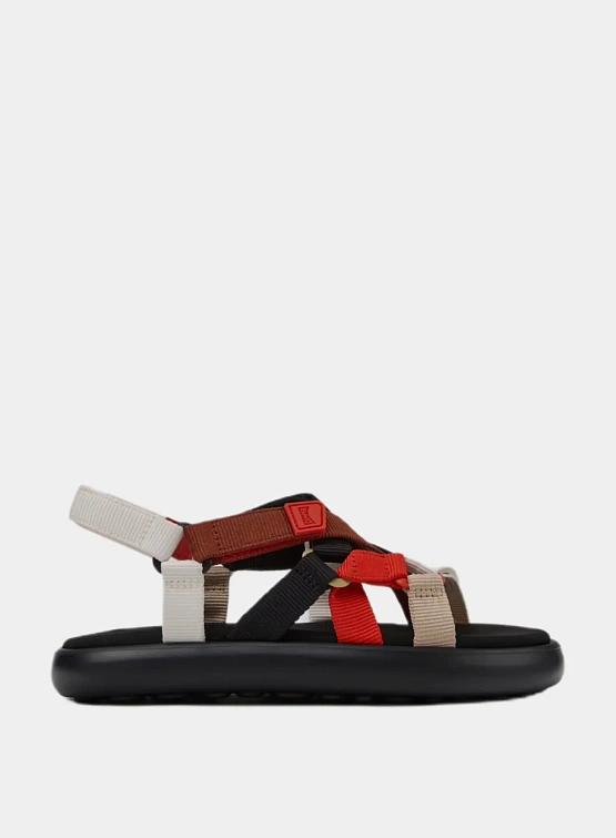 Женские сандалии Camper Twins Recycled PET Multicolor Red