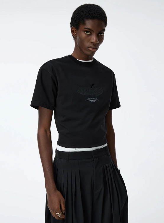 Футболка ADERERROR Press Apple Product. 47 Black