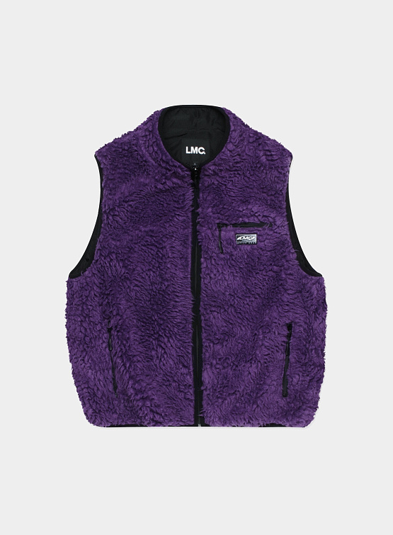 Флисовый жилет LMC Active Gear Sherpa Fleece Vest Purple