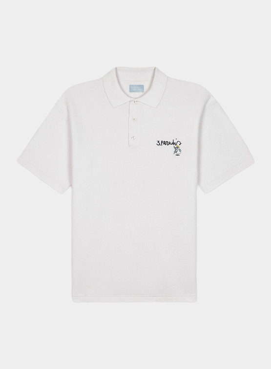 Поло 3.PARADIS SS Polo White