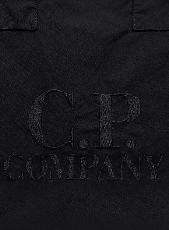 Тоут C.P. Company Twill Left Hand Logo Black