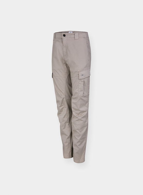 Брюки C.P. Company Stretch Sateen Logo Cargo Goat