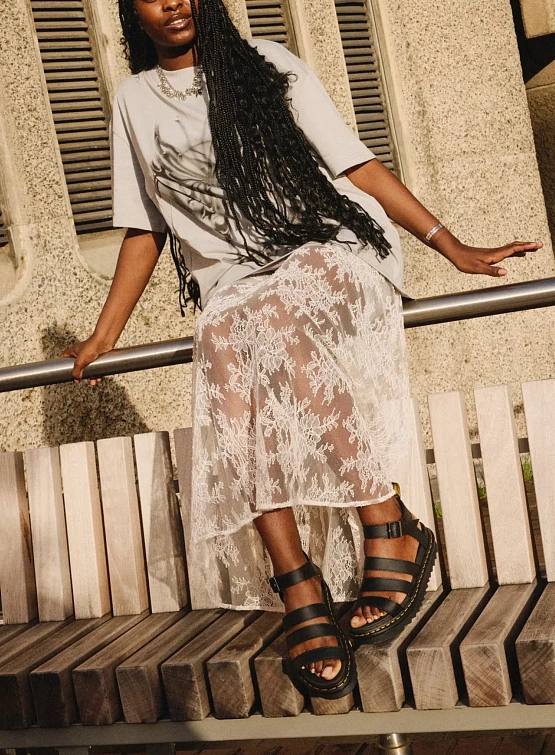 Сандалии Dr. Martens Blaire Hydro Leather Black