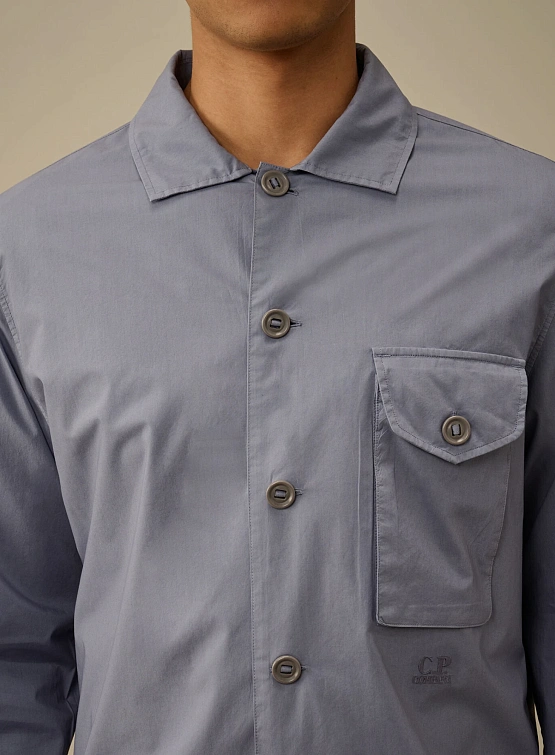 Рубашка C.P. Company Popeline Shirt Lavander Violet