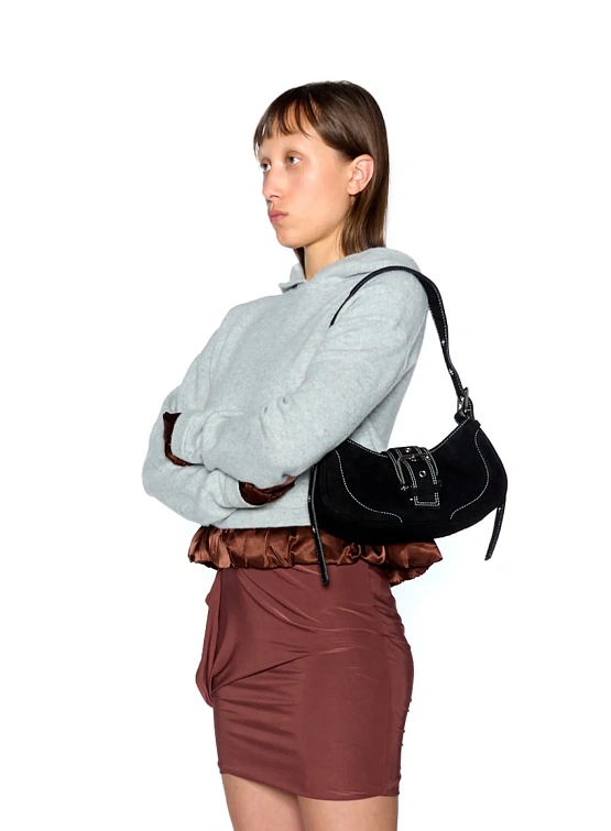 Сумка OSOI Hobo Brocle Denim Black