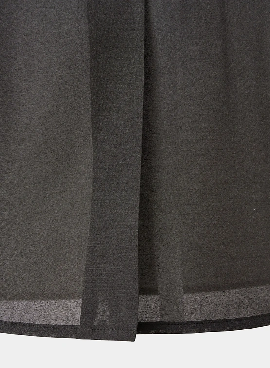 Женская юбка AMOMENTO Shirring Organza Charcoal