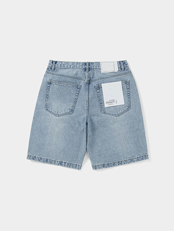 Шорты thisisneverthat Washed Denim Short Washed Blue