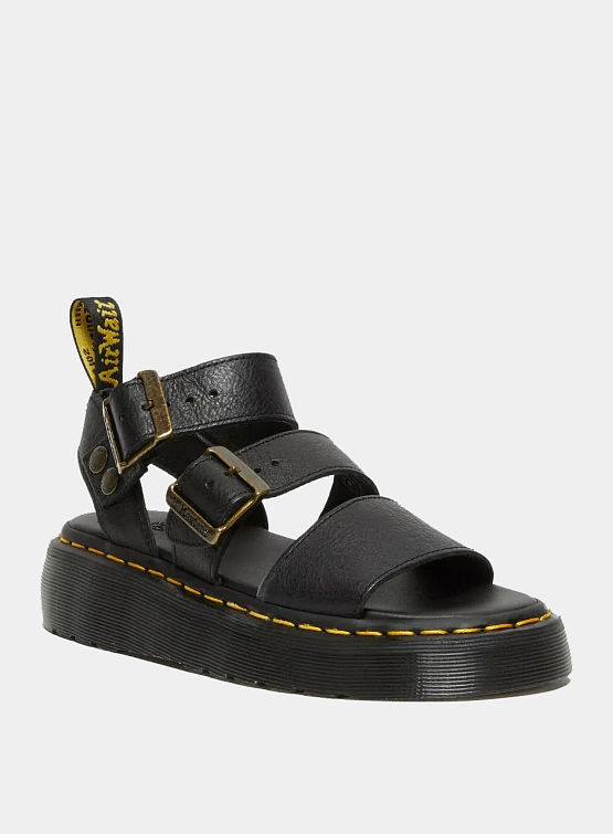 Сандалии Dr. Martens Gryphon Quad Pisa Black