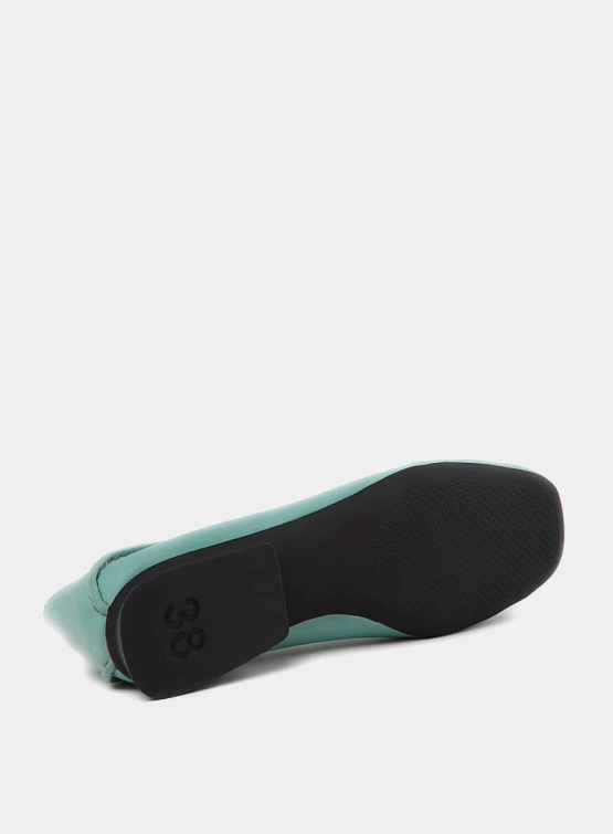 Женские балетки Camper Casi Myra Leather Pumps Green