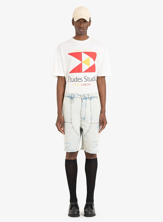 Шорты Études Loose Jeans Shorts Blue