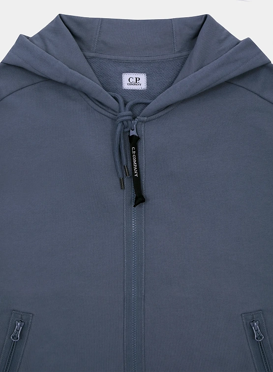 Зип-худи C.P. Company Diagonal Raised Fleece Stormy Weather