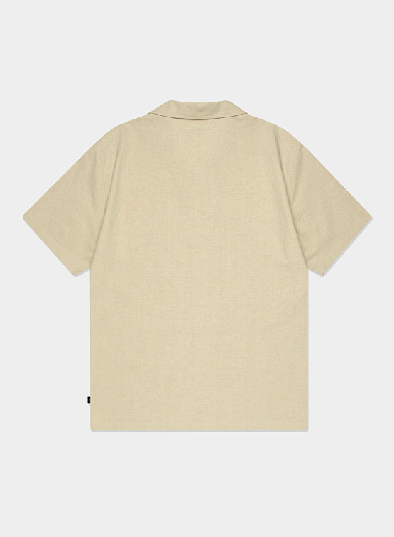 Рубашка LMC Globe Linen Short Slv Shirt Beige