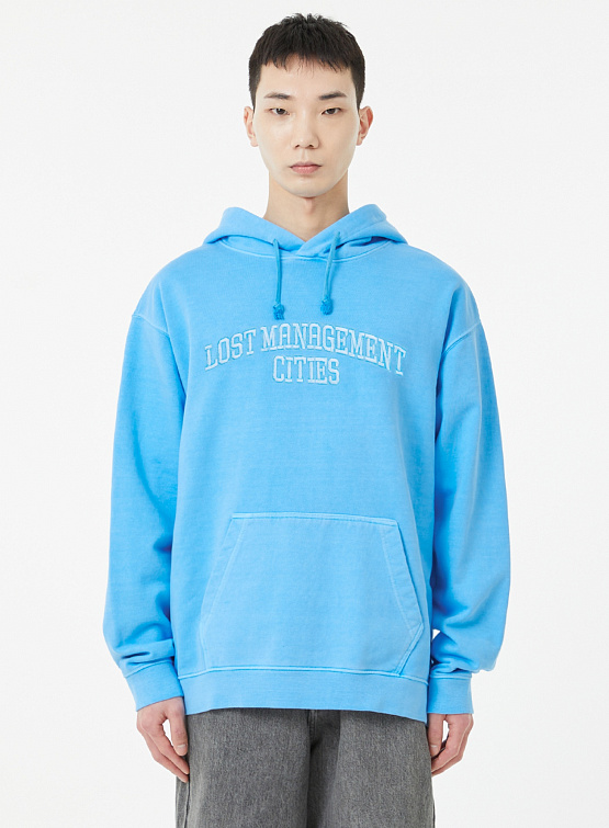 Худи LMC Overdyed Arch Fn Hoodie Sky Blue